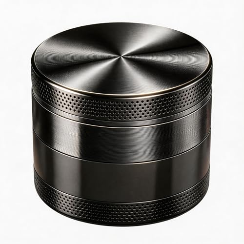2.5-inch Spice Grinder Built to Last, Easy to Maintain (Black)