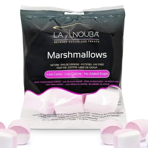 La Nouba Sugar Free Marshmallows, Keto Friendly, Zero Sugar, Low