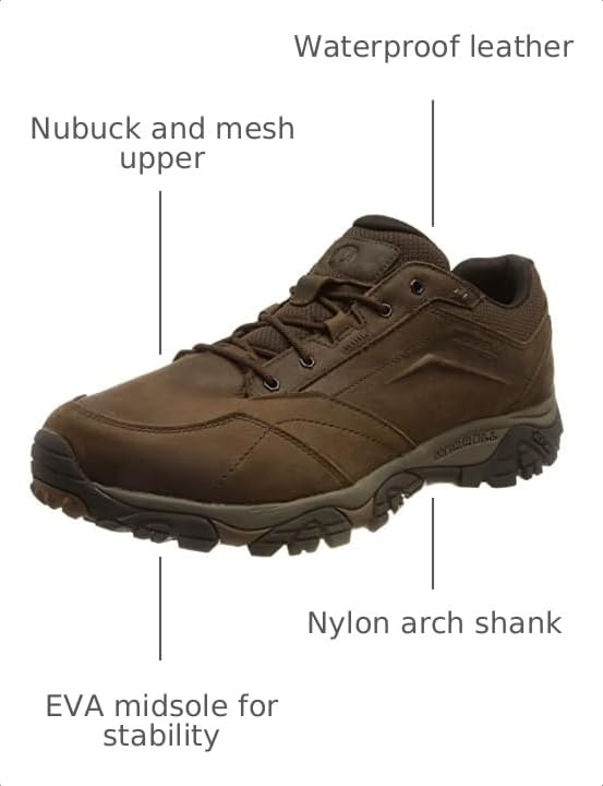 Image of Merrell Men's Adventure Lace Waterproof Hiking Shoe