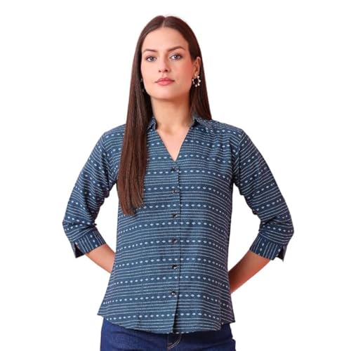 Chemise imprimée femme Paralians idéale pour le bureau et les sorties