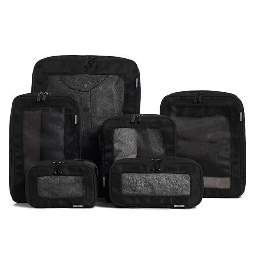 Aerotrunk Packing Cubes - 6-Pack Set