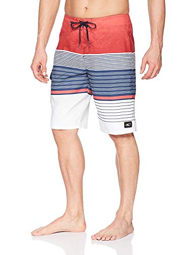 Image of O'Neill Men's Santa Cruz Plaid Boardshort