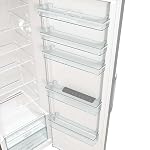 Gorenje R 619 EES5 Kühlschrank / 185cm / Umluft-Kühlsystem/Schnellkühlfunktion/Kühlteil 398 Liter/Inox Look, Silber – Bild 5