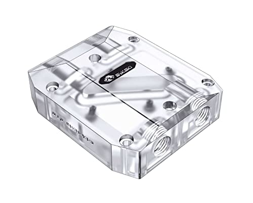 Bykski デュアル GPU 60mm SLI/CF 接続 ブリッジモジュール バージョン4 - つや消し (L6-2WAY)