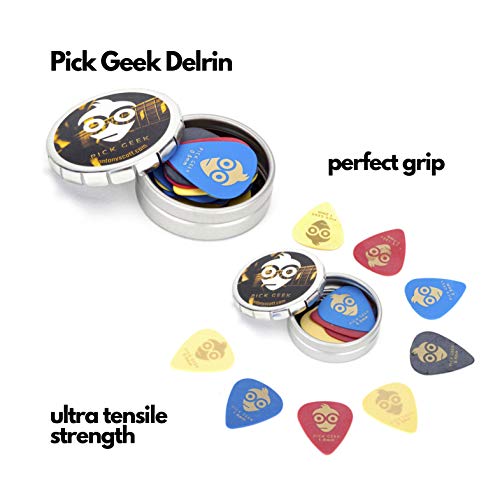 Pick Geek TRIO – 3 Sets de Médiators (Picks) Pour Vous Guitare Électrique, Acoustique ou Basse – Extra Lourde, Lourde… - Les Beatles, Paul McCartney, John Lennon, RIngo Starr, George Harrison Pick Geek TRIO - 3 Sets de Médiators (Picks) Pour Vous Guitare Électrique, Acoustique ou Basse - Extra Lourde, Lourde… – Image 5