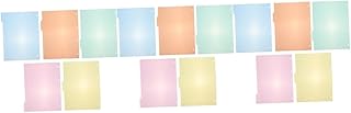 ifundom 30 Peças Placa De Índice Divisor Mini Pastas Em Branco Bloco De Notas Divisores De Cartão De Índice Divisor Categoria Página Fichário Divisores Com Abas A5 Acessórios De Fichário