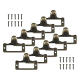 Specifiche dimensionali: misurano circa 48 mm x 35 mm, questi tiranti compatti ma visibili si adattano alla maggior parte dei cassetti e degli armadi standard, fornendo la giusta dimensione per esporre etichette senza sopraffare il design dei tuoi mobili