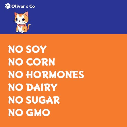 image for Oliver & Co. Cat Constipation Relief - Cat Laxative - Cat Constipation