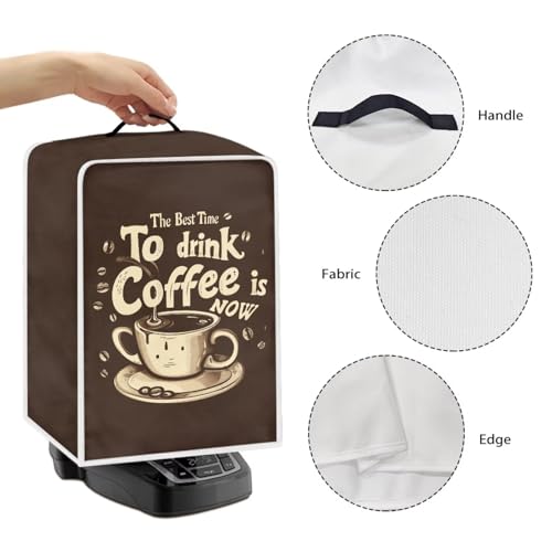 Cubierta antipolvo para máquina de café con barrera antimanchas 6