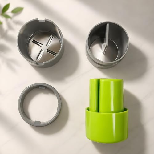 Image of BEYOND BASIC Dry Fruit Cutter, Slicer, Grinder, Chocolate Cutter and Butter Slicer with 3 in 1 Blade Kitchen Tools, Gadgets for Almonds, Cashews etc (Stainless Steel, 1 Piece)