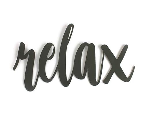 Miniatura 293 de Steel Metal Script Word Art - Various Sizes and Finishes (cheers Small 12.5x6", Raw, Unfinished Steel)