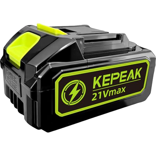 KEPEAK 21V Lithium-ion Battery, High Capacity Replacement & Backup Battery with LED Power Indicator, Universal Compatible with Cordless Power Tools, Overcharge Protection, Long Runtime