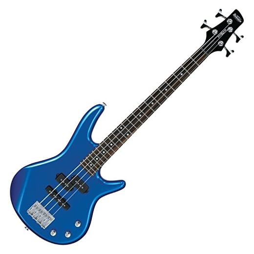 Ibanez GSRM20 SLB Starlight Blue Mikro Compact 4-String Electric Bass Guitar