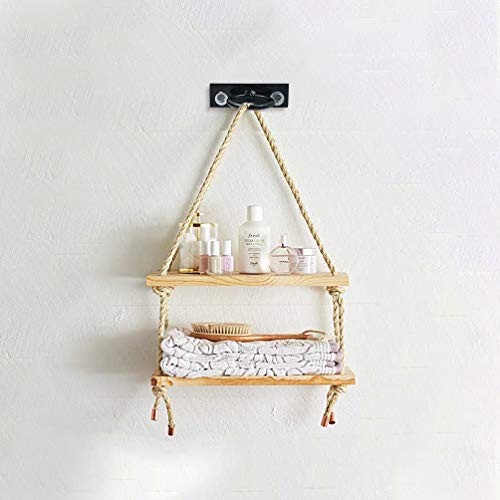 Image of Aoneky 2 Inch Heavy Duty D-Ring Hanger - Metal Wall Mount Hooks for Hanging Plants, Macrame, Decorative Ropes, Safety Gates & DIY Projects, 22 lb Capacity, Black (5)