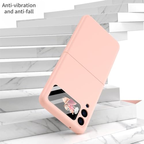 Capa Capinha Case Compatível Samsung Galaxy Z Flip 3 / Galaxy Z Flip 4 Silicone Com Proteção de Câme