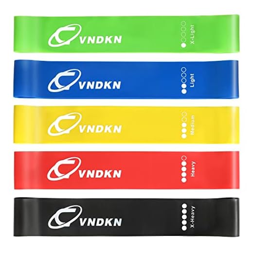 Resistance Bands for Working Out,Set of 5 Resistance Loop Exercise Bands,Elastic Workout Bands for Women and Man Home Gym Yoga Strength Training Exercise Equipment Essentials Fitness Accessories