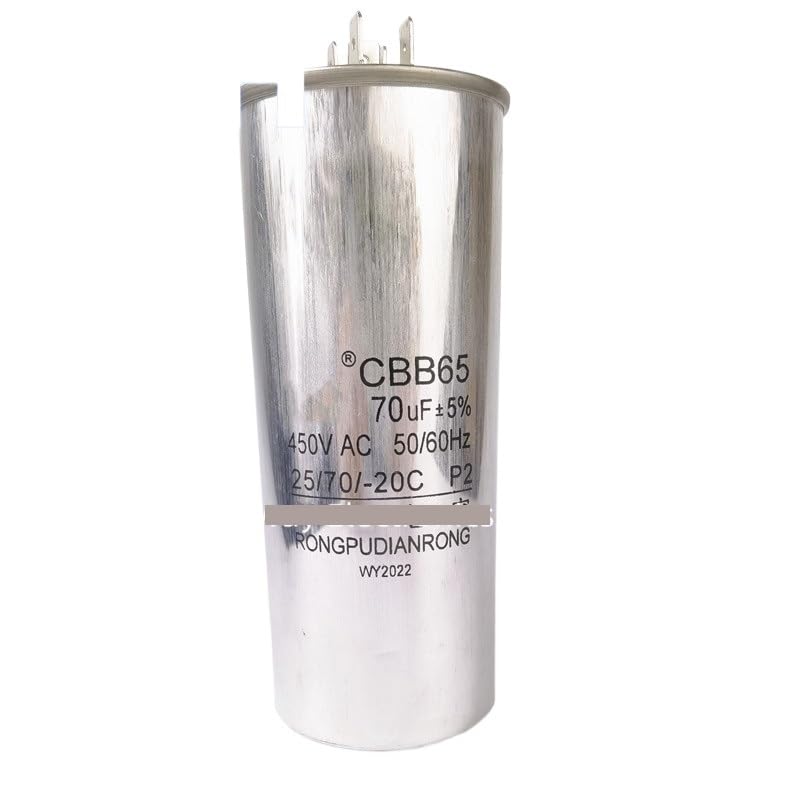 1 Condensador de Arranque del compresor de Aire Acondicionado CBB65, 450 V, 90 UF