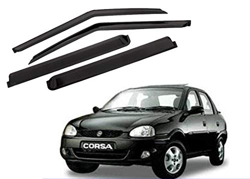 Image of CAR SAAZ Unbreakable Door Visor for Corsa (Set of 4 Pcs)
