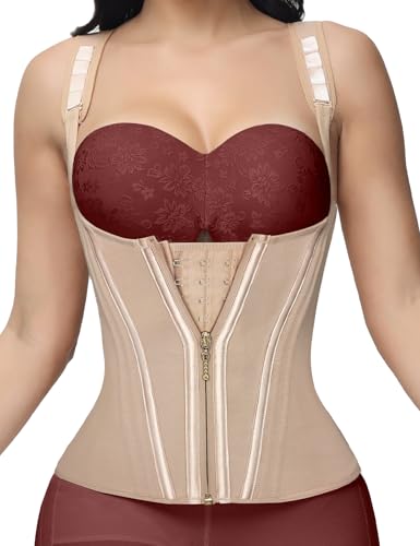 Image of SHAPSHE Waist Trainer for Women, Tummy Control Sports Girdle, Workout Body Shaper with Adjustable Shoulder Strap