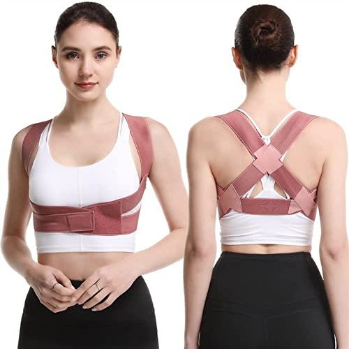 Correcteur de posture rose petit modèle idéal pour le bureau et la maison