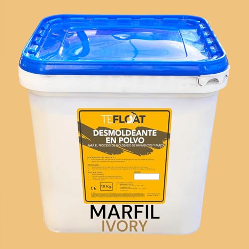 Desmoldeante en Polvo para hormigon impreso 10 Kg, (MARFIL) Desencofrante