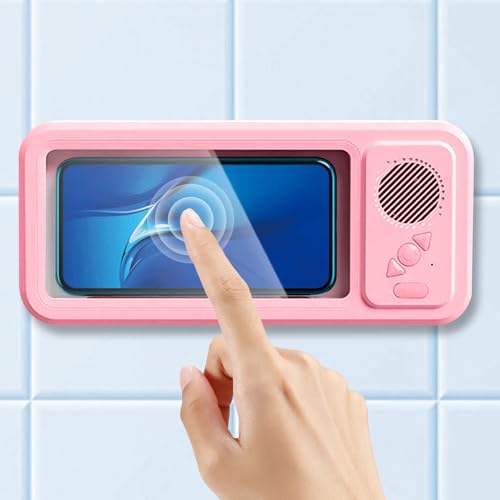 Support téléphone douche étanche pour écouter vos playlists sur le miroir