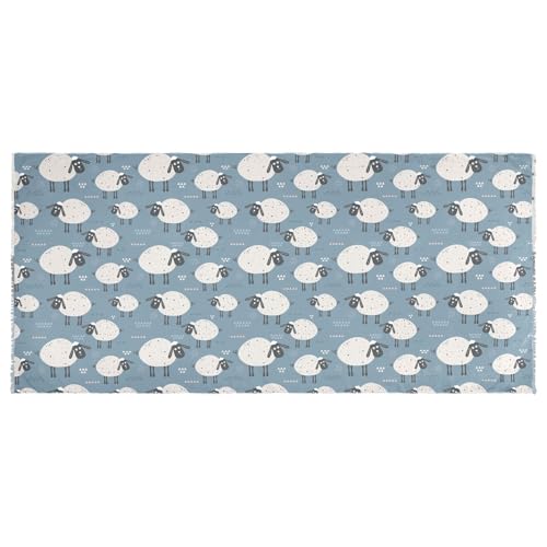 Sheeps Scarfs for Women Winter Fall Fashion Long Shawl Cozy Soft Large Scarf and Wrap, Head Scarf