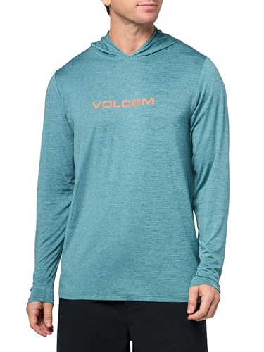 Volcom Men's Hooded Long Sleeve Lightweight Sun Shirt