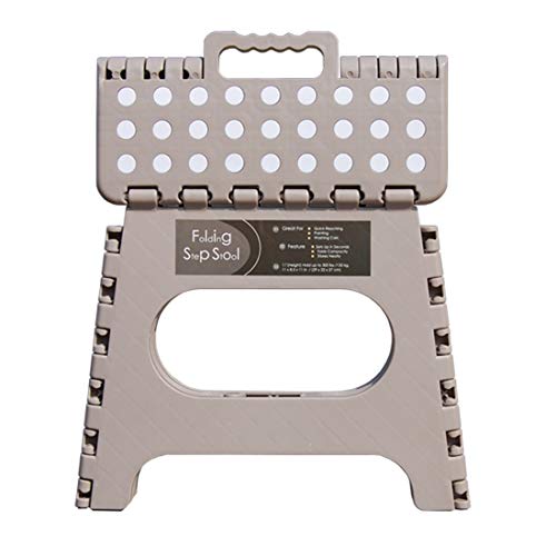Non-Slip Folding Step Stool, Sturdy Safe Enough - Holds up to 300 Lbs