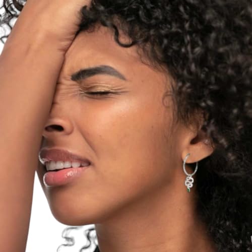 Pendiente individual para mujer de acero hipoalergénico Marlù con acabado premium 3