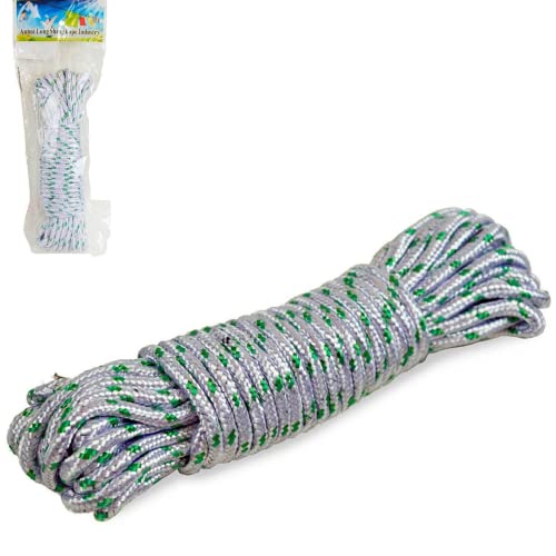 Kit Com 3 Cordas de Varal De Nylon Resistente para colocar as roupas para secar 5mm X 10m