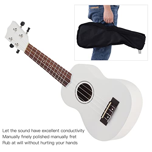 Ukulélé en bois, taille standard, son mélodieux, opération facile, ukulélé portable souple avec accordeur pour la… - Les Beatles, Paul McCartney, John Lennon, RIngo Starr, George Harrison Ukulélé en bois, taille standard, son mélodieux, opération facile, ukulélé portable souple avec accordeur pour la… – Image 6