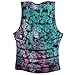 Radar Lyric Women's Impact Vest, Black/Floral Fade, X-Small