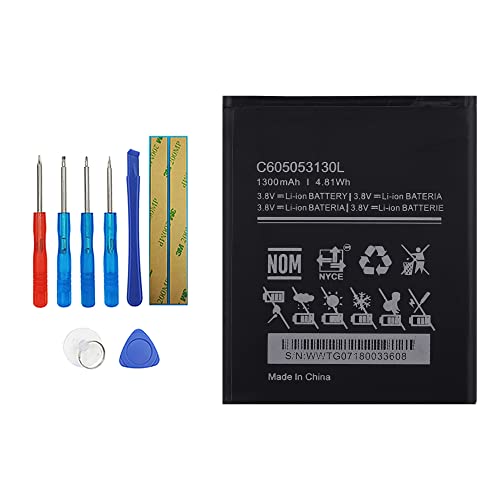 Vvsialeek C605053130L Replacement Battery Compatible with BLU C4 C050U with Toolkit