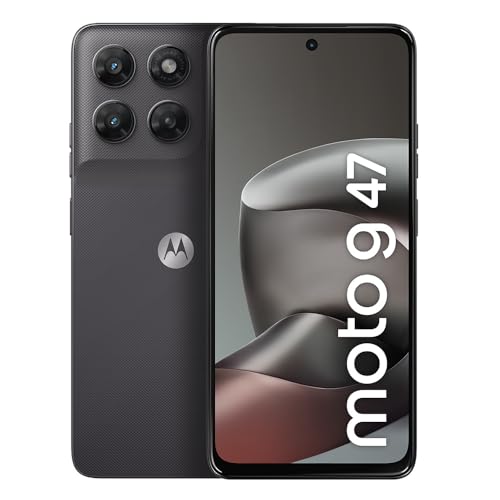 Smartphones Motorola Moto G47 5G - 128GB 12GB (4GB RAM + 8GB RAM Boost), Camera 50 MP Sony LYTIA 600, Tela FHD+ de 120hz - Grafite