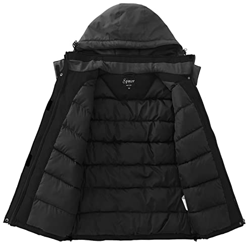 Image of Women's Waterproof Ski Jacket Hooded Snowboard Coat Warm Winter Snow Jackets
