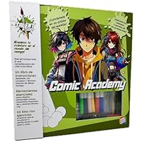 Cefa Toys - Comic Academy Talent Studio - Kit de Dibujo Manga y