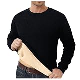 CONSEJOS DE TALLA: Nuestra camiseta térmica de manga larga para hombre ofrece varios tamaños para satisfacer todas tus necesidades. Nuestros jerseys para hombres del Reino Unido con sudadera forrada de forro polar son de talla asiática. Por favor, consulte nuestra tabla de tallas en la última imagen, recomendamos 1-2 tallas más de lo habitual debido al ajuste ceñido