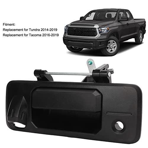 Maçaneta da porta traseira com orifício externo para câmera, KIMISS 69090-0C090 Substituição da trav