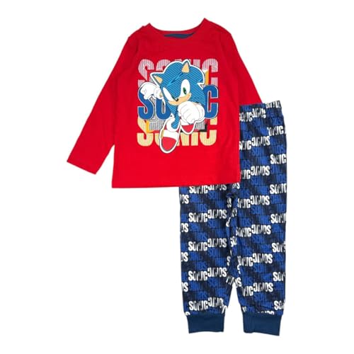 Disney Pyjama Juego de Pijama, Rojo, 5 años para Niñas