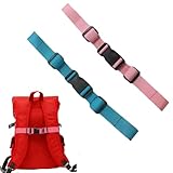 HuiLanYouSheng 2 Stück Brustgurt Rucksack Kinder,Brustgurt Rucksack,Rucksack Brustgurt Nachrüsten,Verstellbarer Rucksackgurt,Rucksackriemen Nylon Mit Schnellverschluss Für Joggen Wandern Außerhalb.