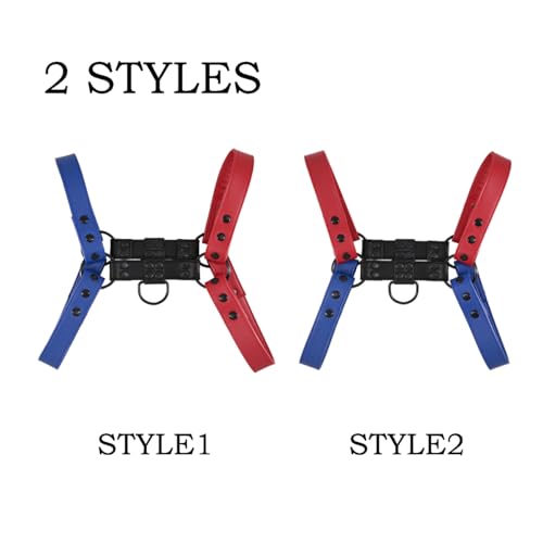 Harness for Men Adjustable Body Chest Harness Belt Clubwear for Halloween Christmas3
