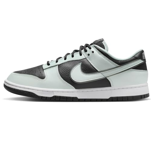Nike Dunk Low Retro Premium Men's Shoes (FZ1670-001, Dark Smoke Grey/White/Barely Green) Size 13