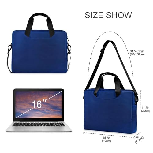Maletín portátil para laptop 15.6 pulgadas azul degradado miniatura 5