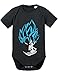 WhyKiki Super Son Goku Baby Bebé Body Goku Dragon Master Son Ball Vegeta Turtle Roshi Db, Farbe2:Schwarz/Blau;Größe2:56