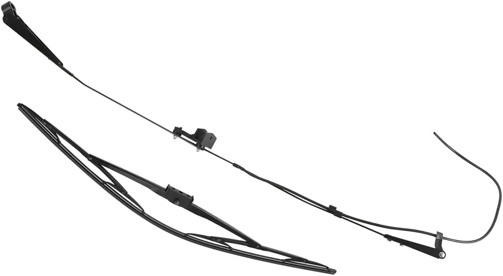 Windshield Wiper Arm Wiper Blade Kit 7251263 7251264 Compatible with Bobcat Loader S450 S510 S530 S550 S570 S590 S595 S630 S650 S740 T450 T550 T590 T595 T630 T650 T740 T750 T770 T870 A770 A0216A0065