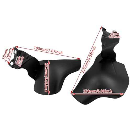 Déflecteur thermique de cadre central pour moto Harley Softail 2018-2023 - 7