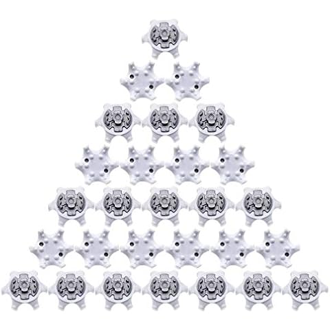 28pcs Pinchos para Zapatos de Golf ThinTech Spikes Tacos/Clavos para Zapatos de Golf Pure Tour 360 Mizuno Footjoy Callaway Cover