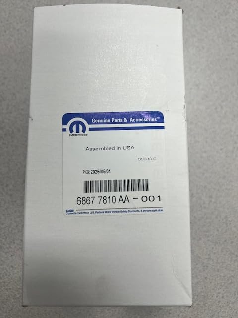 68677810AA Mopar Engine Oil Filter 2025 Ram