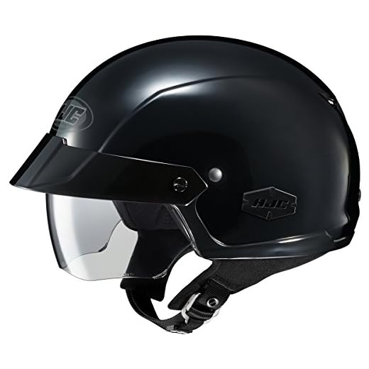HJC is Men's Cruiser Motorcycle Helmet - Matte Black / Large